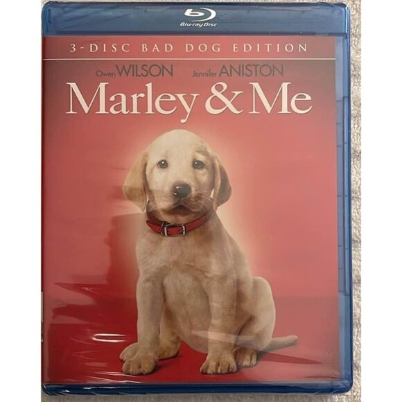 Marley & Me “Bad Dog Edition” New - 3 Disc - Owen Wilson, Jennifer Aniston - Picture 1 of 3